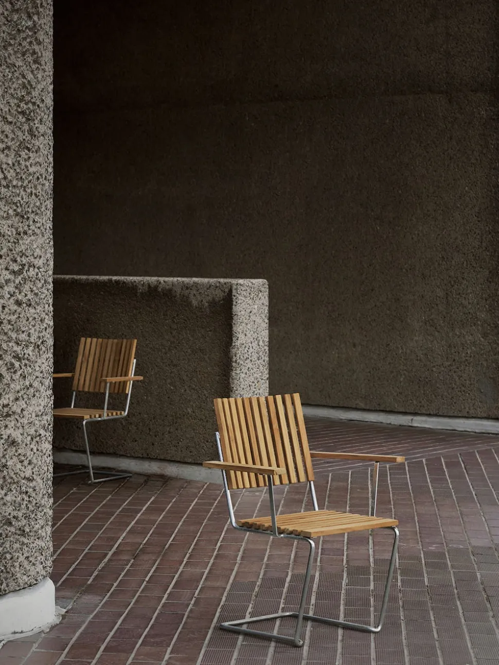 Bovik Fåtölj | Teak, Svart