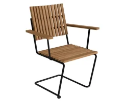 Bovik Fåtölj | Teak, Svart