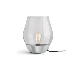 Bowl Bordslampa | Rostfritt Stål