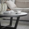 Boxford Soffbord Ø110 | Svart Ek