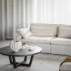Boxford Soffbord Ø110 | Svart Ek