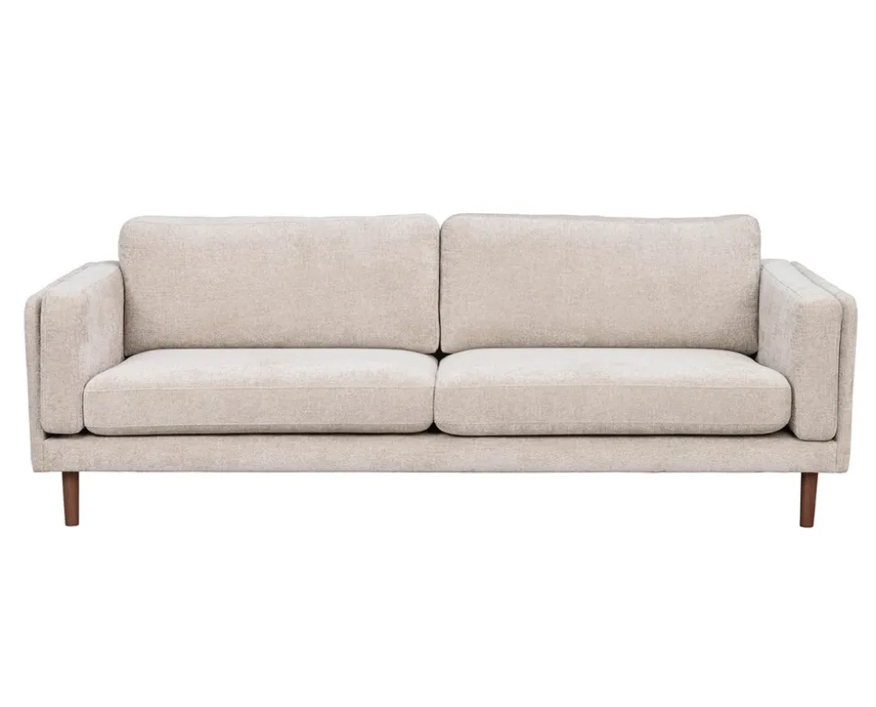 Braden Soffa 3-sits | Ljusbeige, Brun ek
