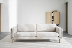 Braden Soffa 3-sits | Ljusbeige, Vitpigmenterad ek