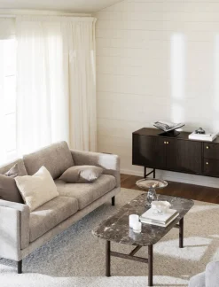 Braden Soffa 3-sits | Ljusbeige, Vitpigmenterad ek