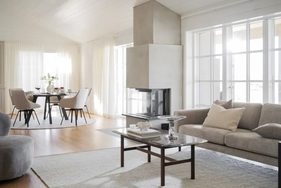 Braden Soffa 3-sits | Ljusbeige, Vitpigmenterad ek