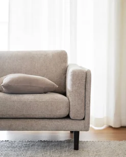 Braden Soffa 3-sits | Ljusbeige, Vitpigmenterad ek