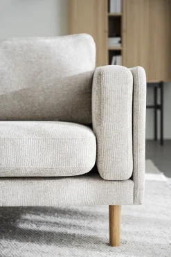 Braden Soffa 3-sits | Ljusbeige, Vitpigmenterad ek