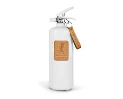 Brandsläckare Ljusbrunt Läder 2 kg