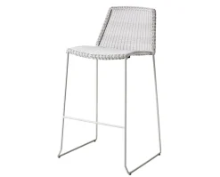 Breeze barstol | White/ Grey