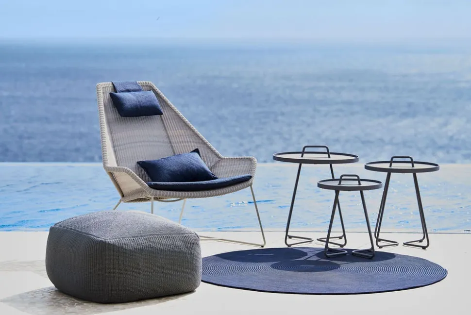 Breeze Fåtölj Hög | Light Grey