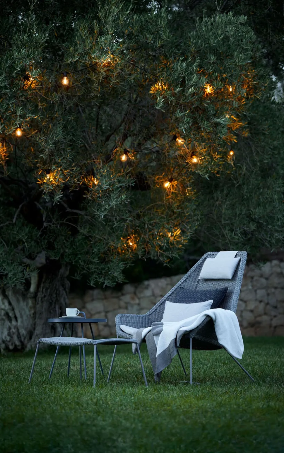 Breeze Fåtölj Hög | Light Grey