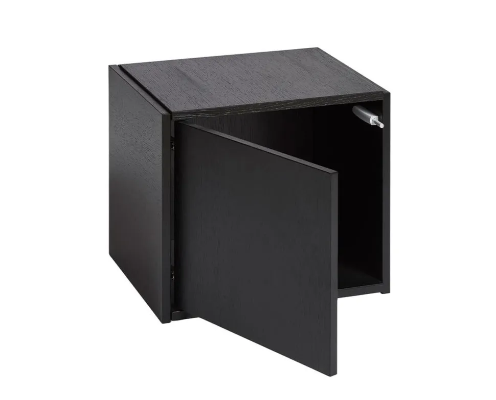 Bricks Modul Cube Dörr Vänster | Svartmålad Ek
