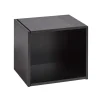 Bricks Modul Cube Öppen | Svartmålad Ek