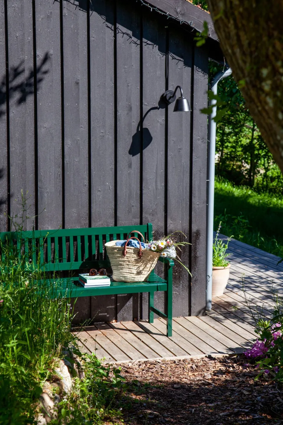 Brighton Bänk 150 | Grönmålad Mahogny