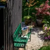 Brighton Bänk 150 | Grönmålad Mahogny