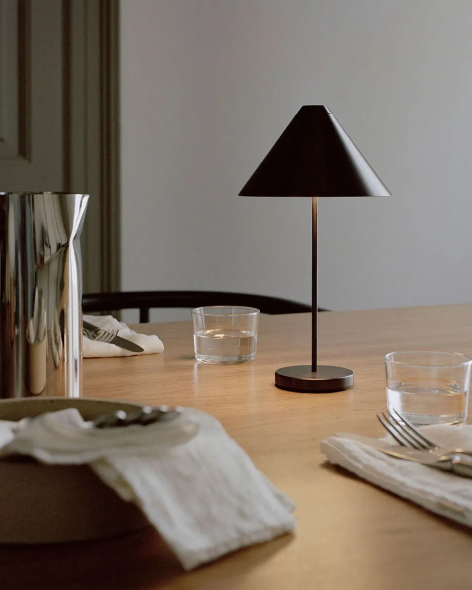 Brolly Portabel Bordslampa | Dark Bronze
