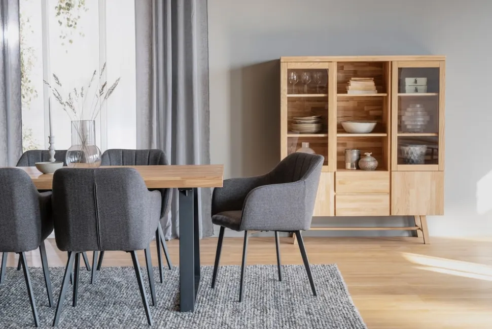 Brooklyn Matbord 220 Ek | U-stativ