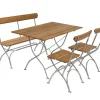 Bryggeribord + Bryggerisoffa + 2 st Bryggeristol Trädgårdsgrupp | Teak