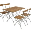 Bryggeribord + 4 st Bryggeristol Trädgårdsgrupp | Teak
