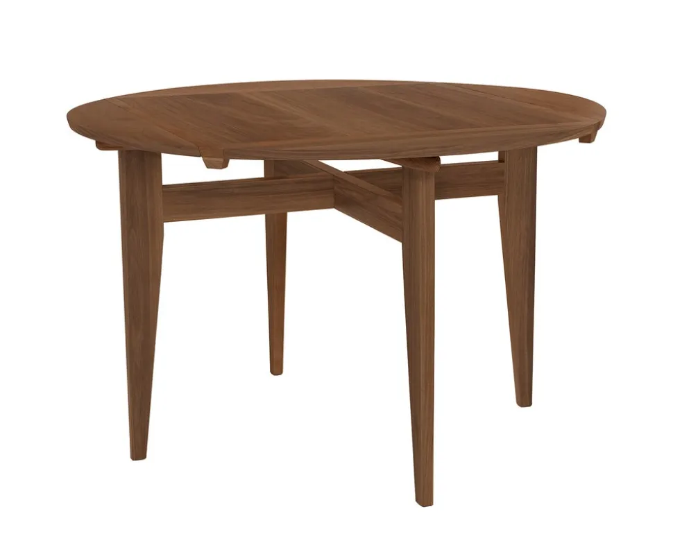 B-Table Matbord Valnöt 85x85/Ø116