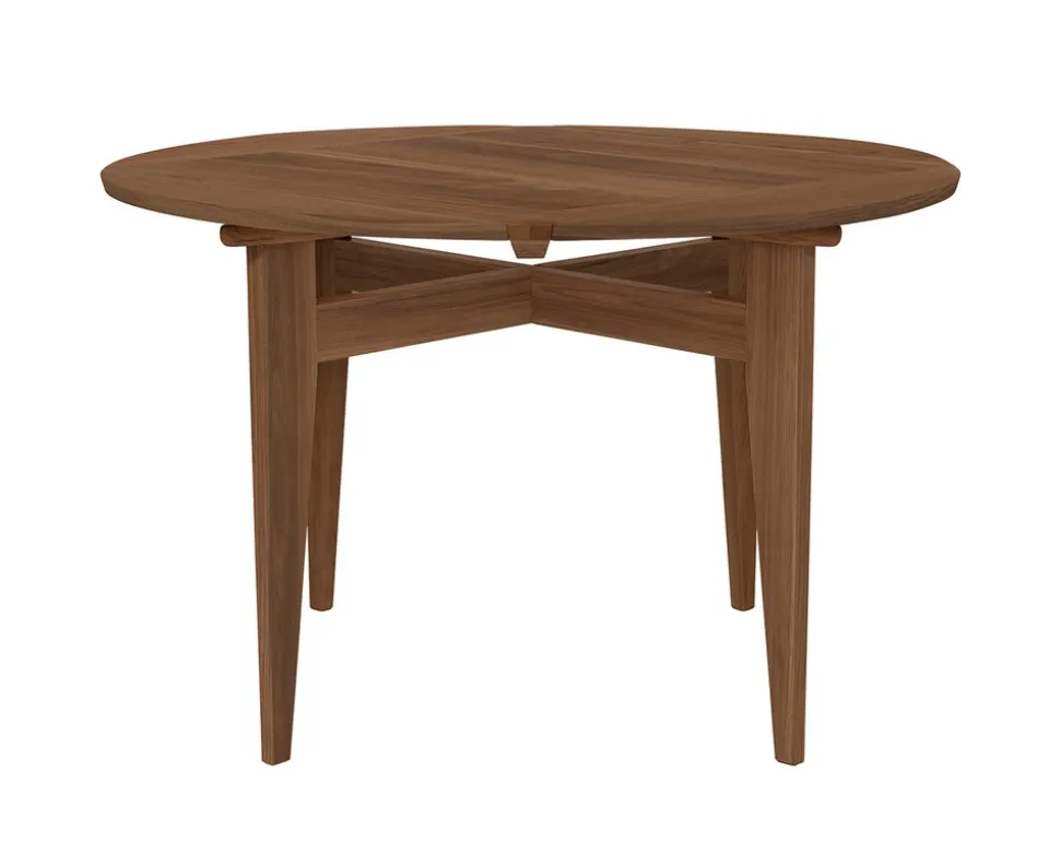 B-Table Matbord Valnöt 85x85/Ø116