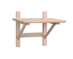 Camrose Sängbord | Vitpigmenterad Ek