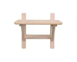 Camrose Sängbord | Vitpigmenterad Ek