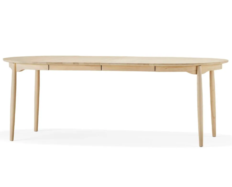 Carl Bord Ø 115 | Delad Skiva, Naturoljad Björk