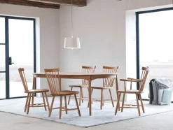 Carl Bord Ø 115 | Delad Skiva, Oljad Ek