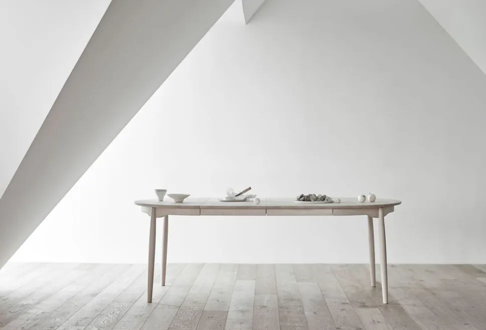 Carl Bord Ø 115 | Delad Skiva, Vitoljad Ek