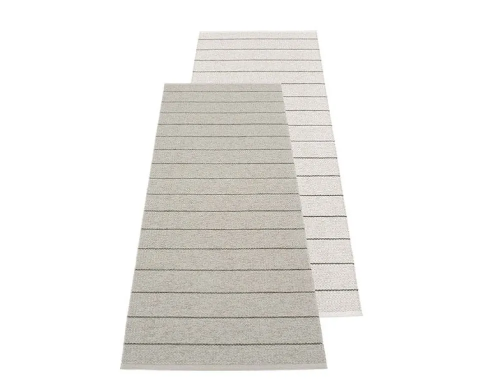 Carl Gångmatta Warm Grey | Fossil Grey 70x180