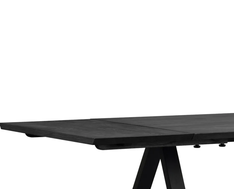 Carradale Matbord | 220 Svart Ek, A-Ben