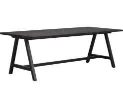 Carradale Matbord | 220 Svart Ek, A-Ben