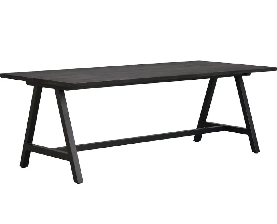 Carradale Matbord | 220 Svart Ek, A-Ben