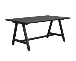 Carradale Matbord | 170 Svart Ek, A-Ben