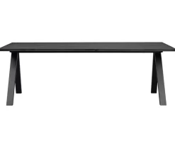 Carradale Matbord | 220 Svart Ek, V-Ben