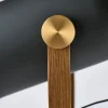 Carronade II Golvlampa | Rökt Ek/Mässing