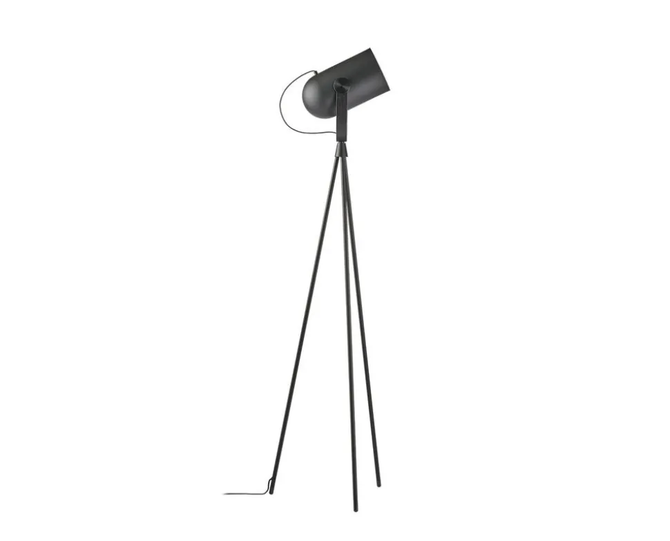 Carronade II Golvlampa | Svart Ek