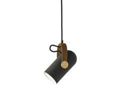 Carronade Pendel | Rökt Ek/Mässing