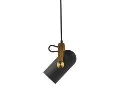 Carronade Pendel | Rökt Ek/Mässing