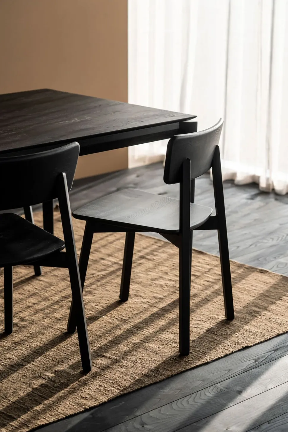 Casale Stol | Svartbetsad Ek