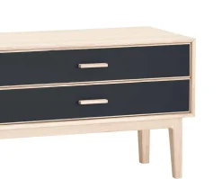 CASØ 700 TV-bänk | Golv | Svart Nano