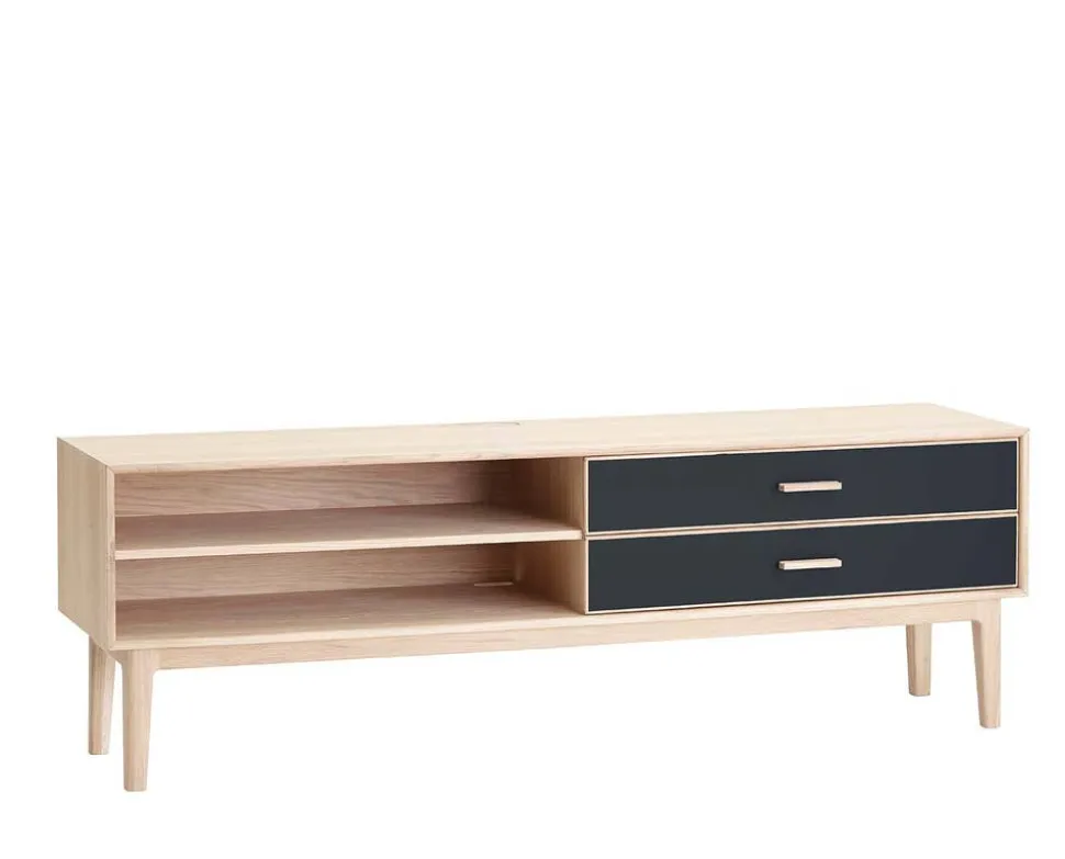 CASØ 700 TV-bänk | Golv | Svart Nano