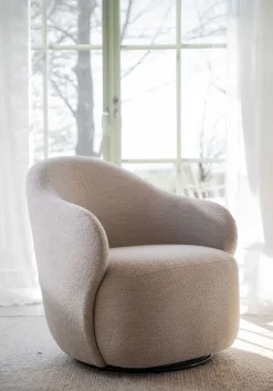 Chapeltown Snurrfåtölj | Alice 01 Ljusbeige