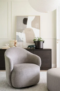 Chapeltown Snurrfåtölj | Brenda 34 Beige