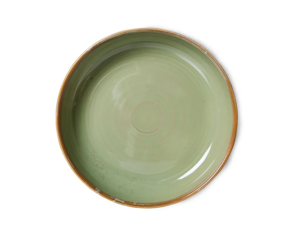 Chef Ceramics Djup Tallrik | Moss Green