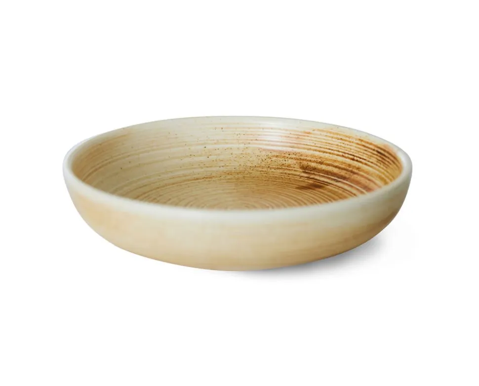 Chef Ceramics Djup Tallrik | Rustic Cream/Brown