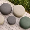 Circle Fotpall Ø75 | Dark Green