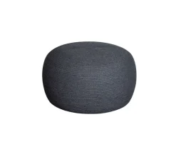 Circle Fotpall Ø75 | Dark Grey