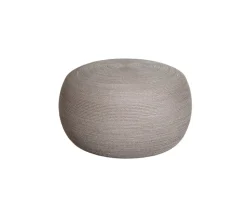Circle Fotpall Ø75 | Taupe